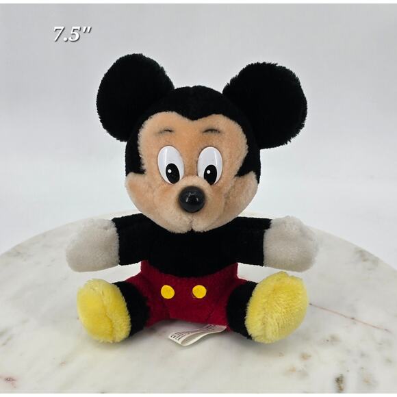 Disneyland Walt Disney World Vintage Mickey Mouse Plush - Picture 1 of 7